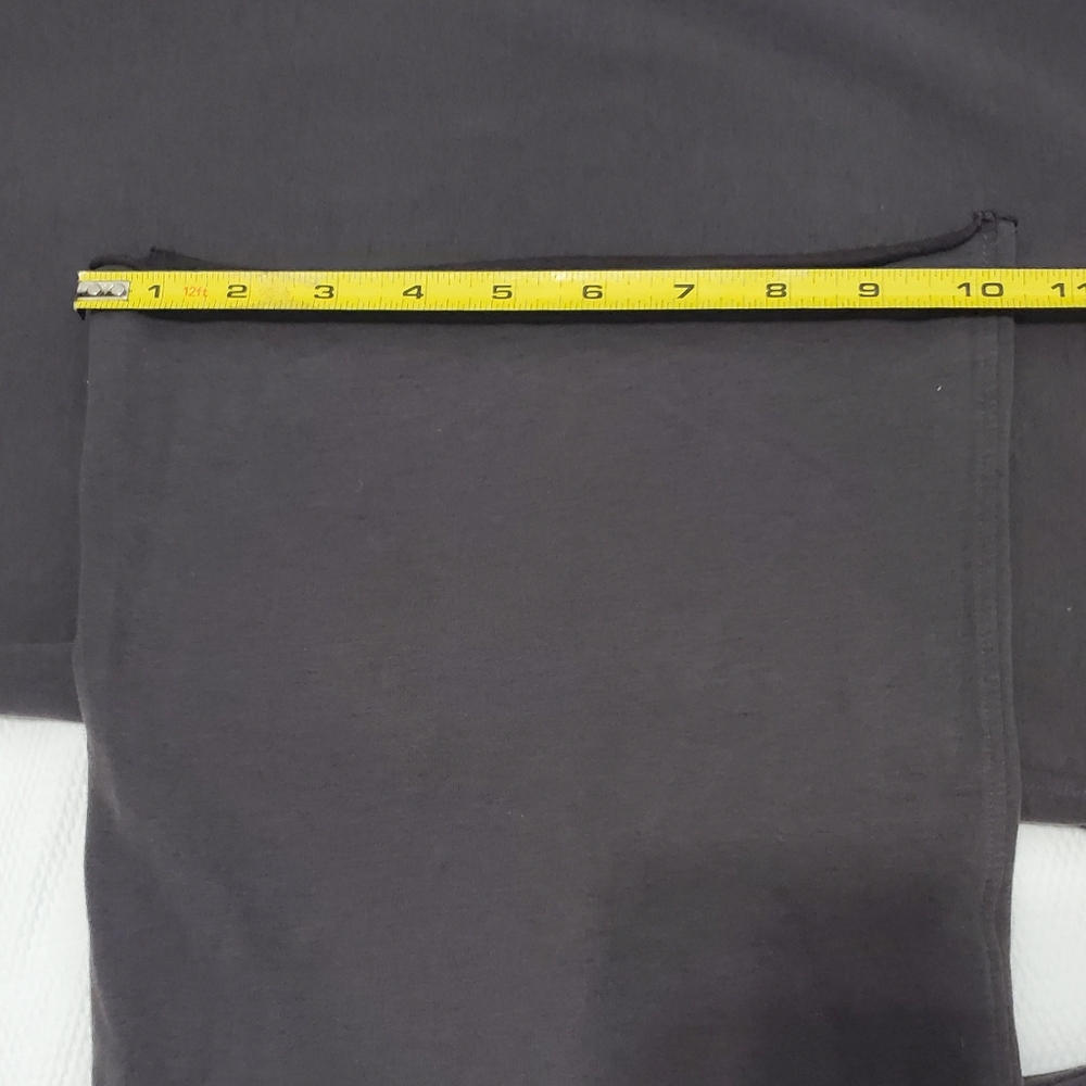 Lunya Pima Cotton Good In Bed  Wide Straight Leg Lounge Pants Taupe Brown Medium - Picture 11 of 12